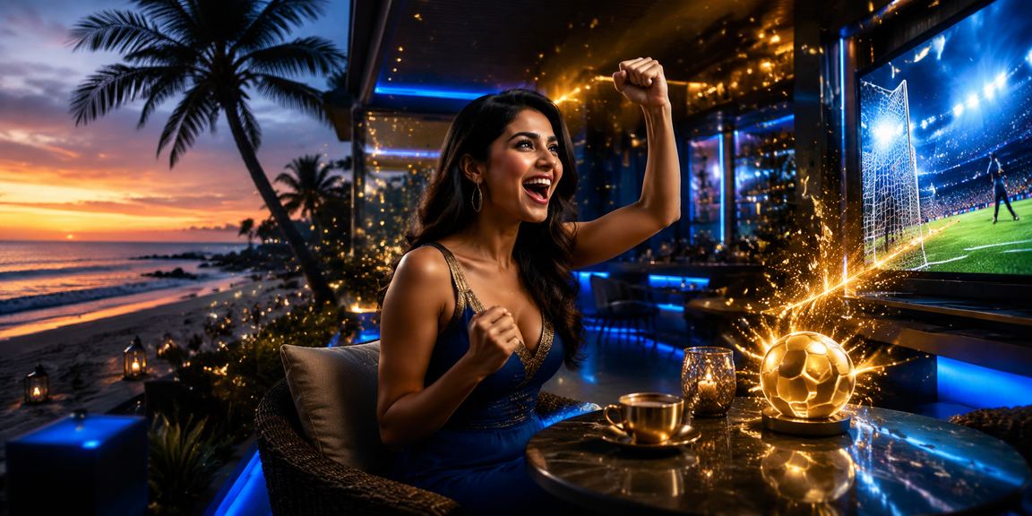 User registering for sports betting on beachside mobile in Goa